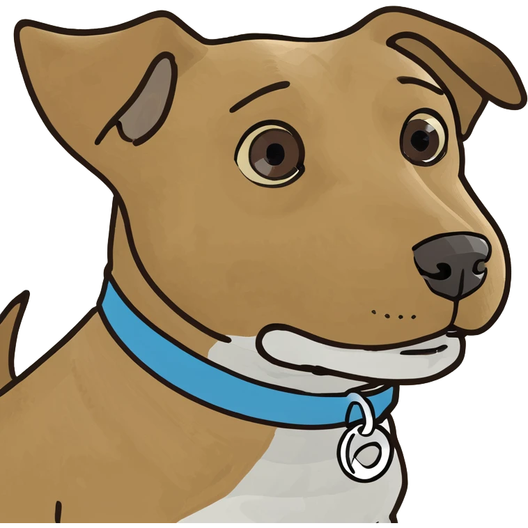 Dog eating apples  emoji