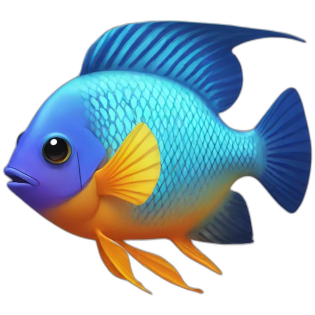 Tropical fish emoji