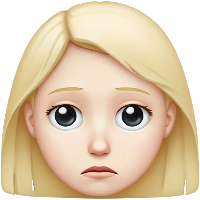 sad face emoji