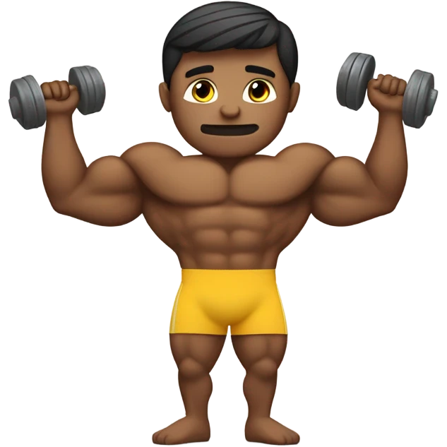Body building  emoji