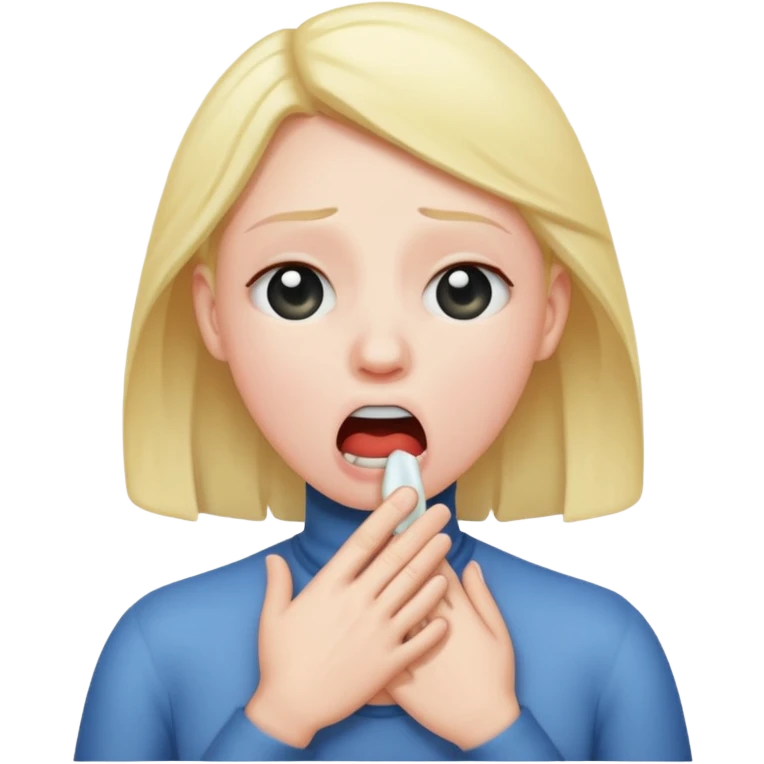 Choking emoji
