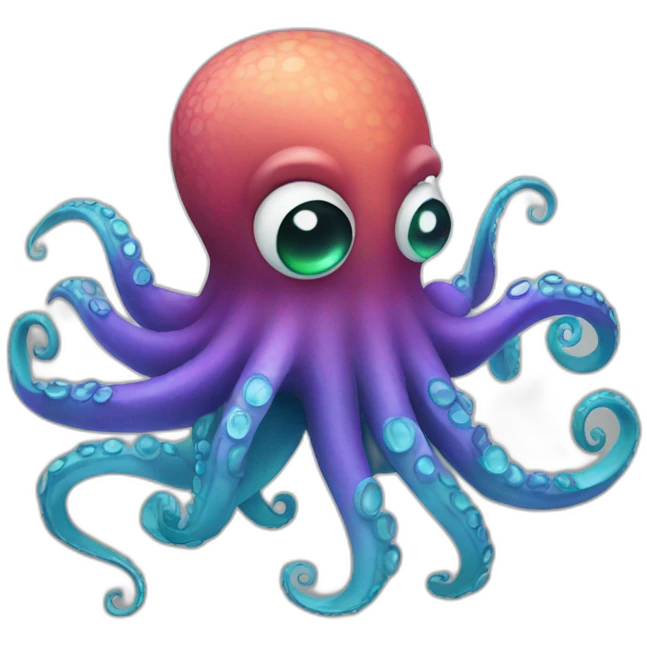 AI octopus emoji