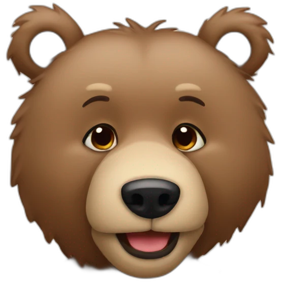 Bear saying Veronica emoji