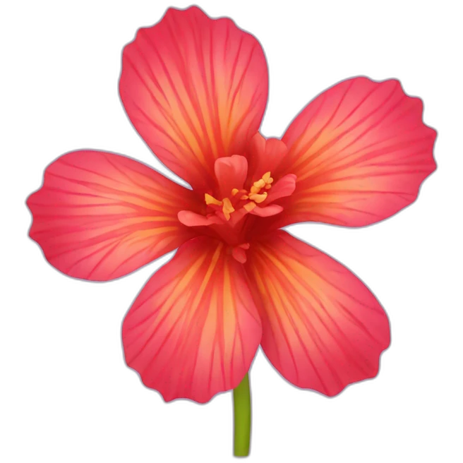 Cancan flower emoji