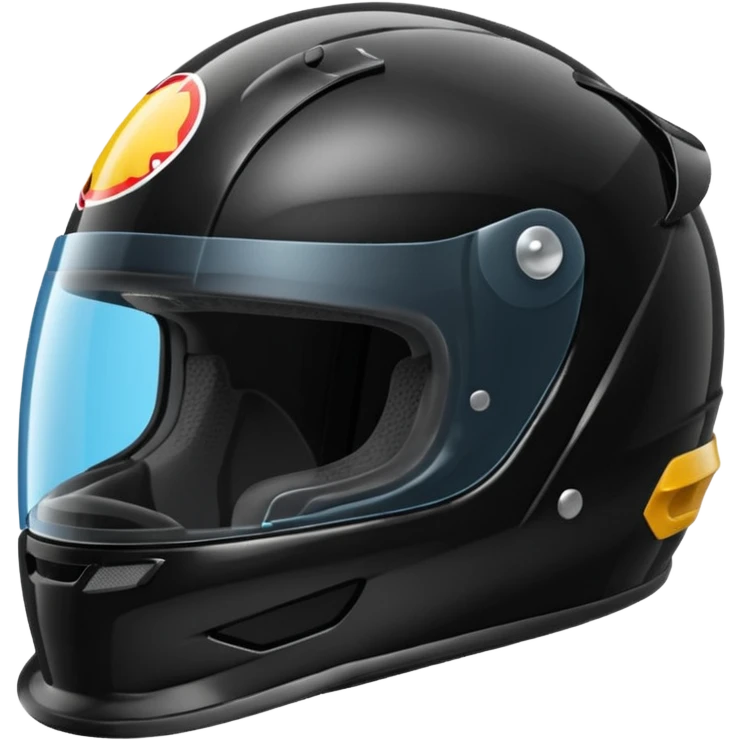 formule 1 helmet black emoji