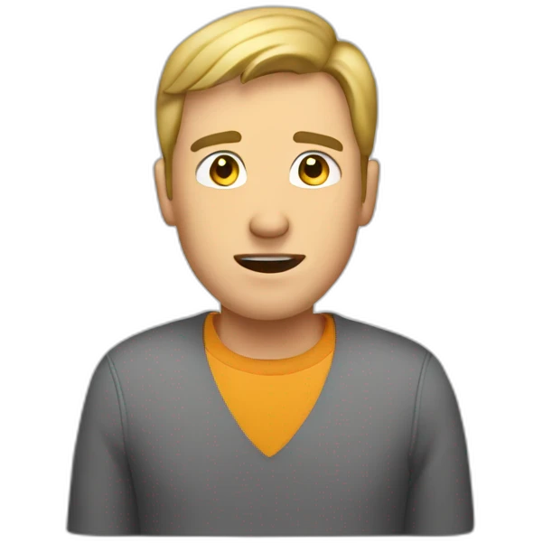 caucasian-man-work computer-face interrogative emoji