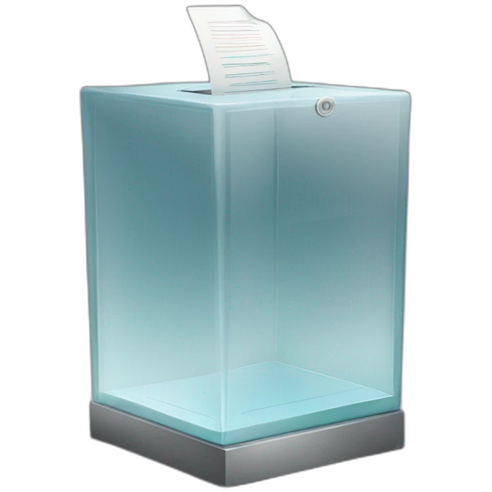 ballot-box-glass emoji