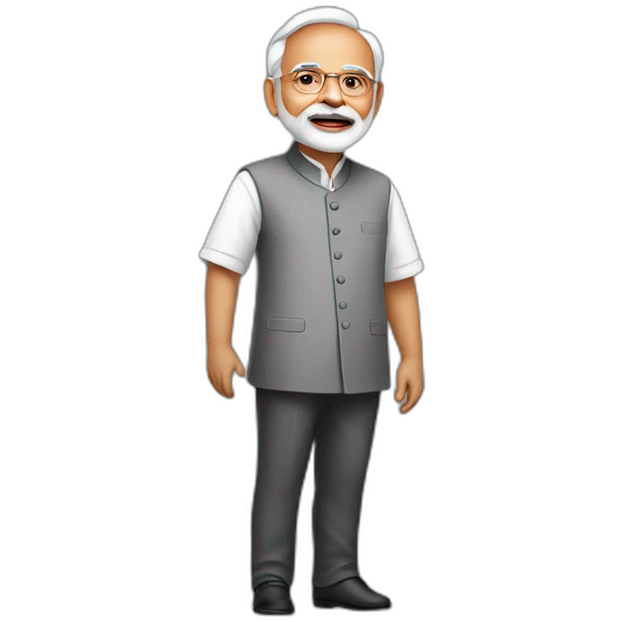 modi standing figure emoji