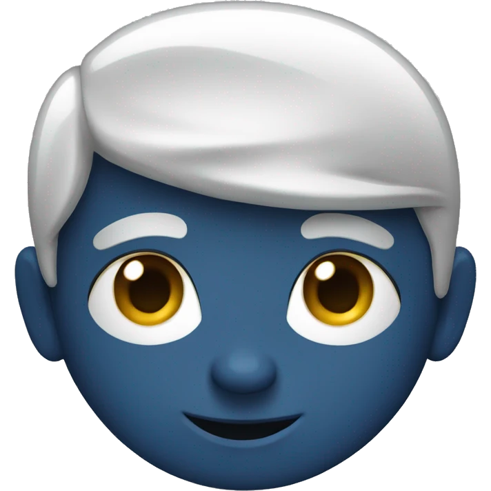 Blue emoji emoji