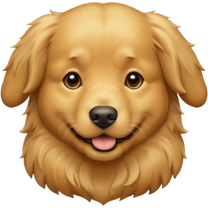 Golden retriever  emoji