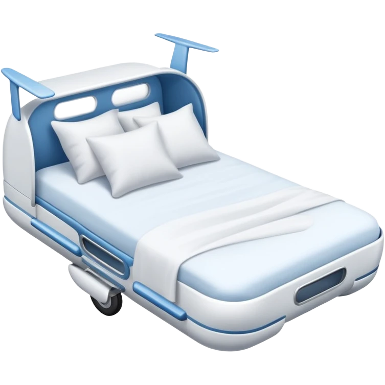 Plane with a bed  emoji