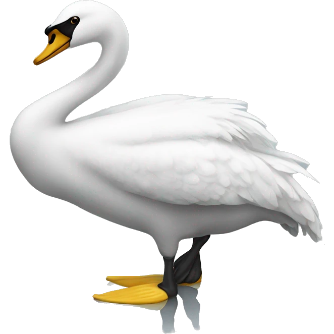 Cisne negro  emoji