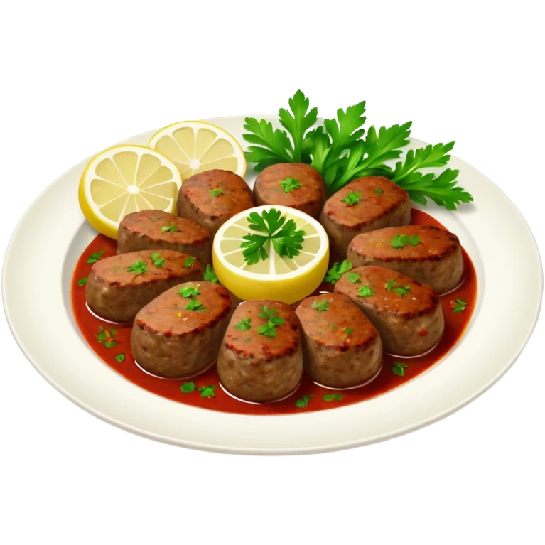Çiğköfte emoji
