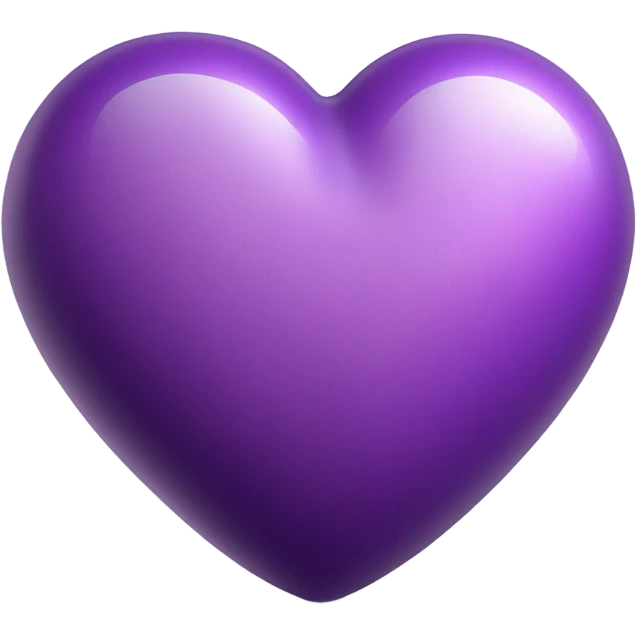 Most beautiful purple ish heart  emoji