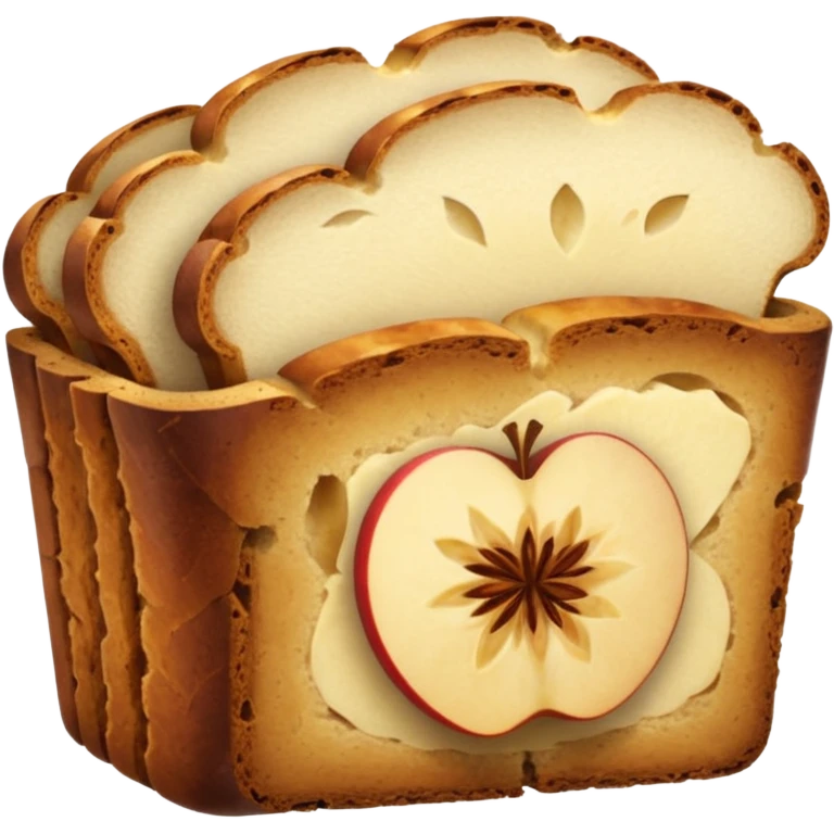 apple bread  emoji