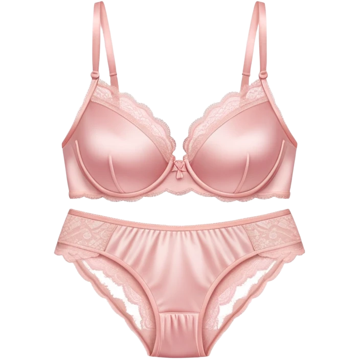 pastel pink lingerie emoji