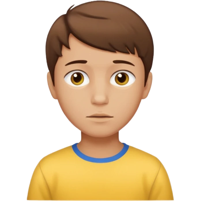 Jaundice boy emoji
