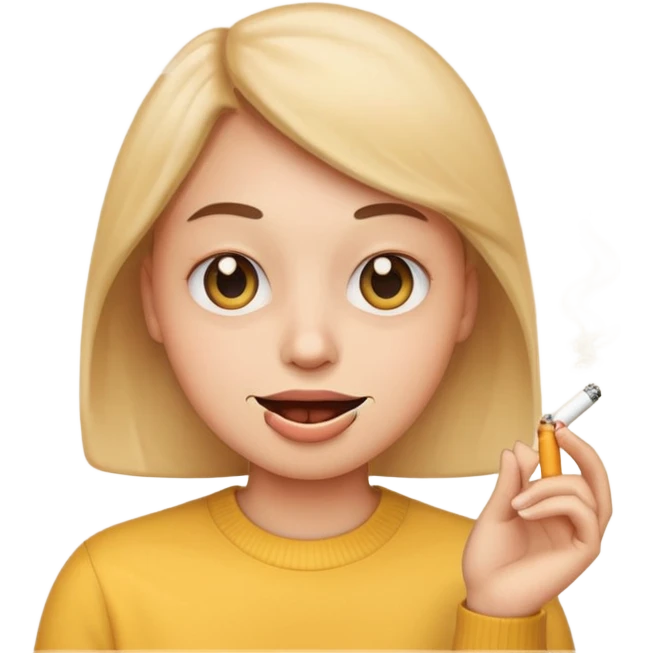 Emoji Smoking high emoji