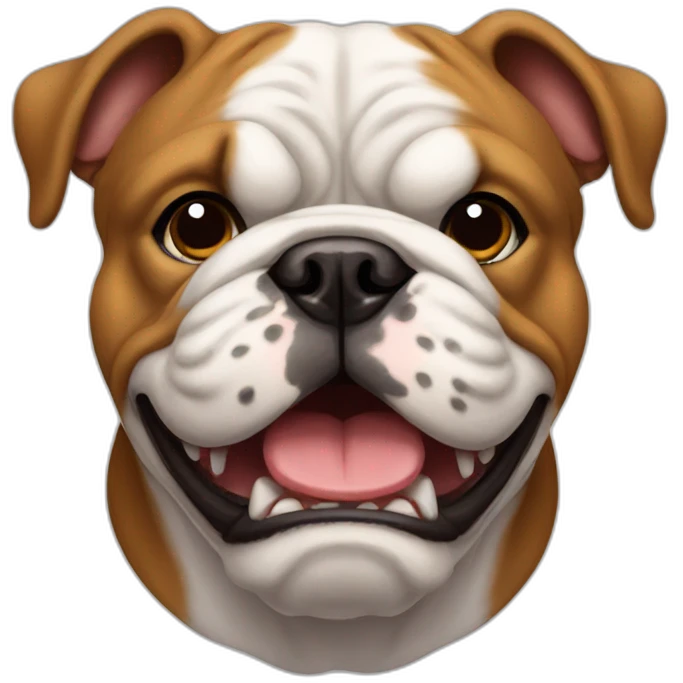 bulldog  emoji