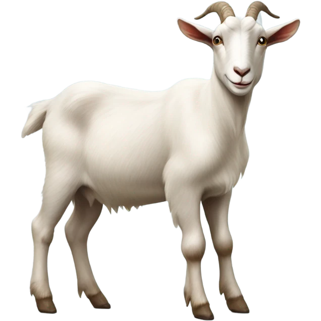Goat giving thumbs up emoji