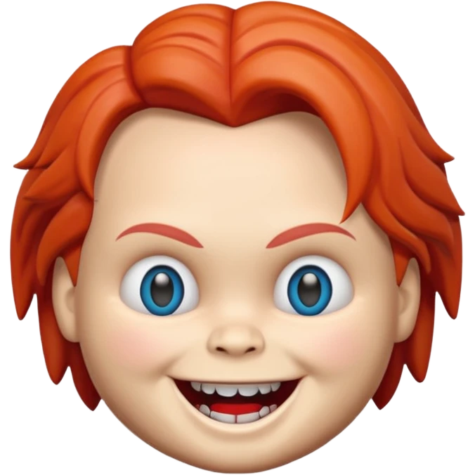 Un emojin de chuky emoji