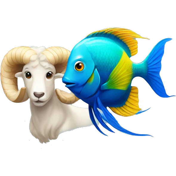 Acuario and aries  emoji