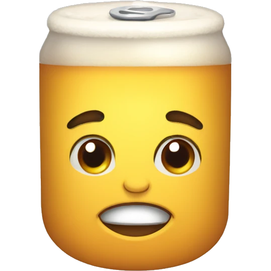 lata de cerveza emoji