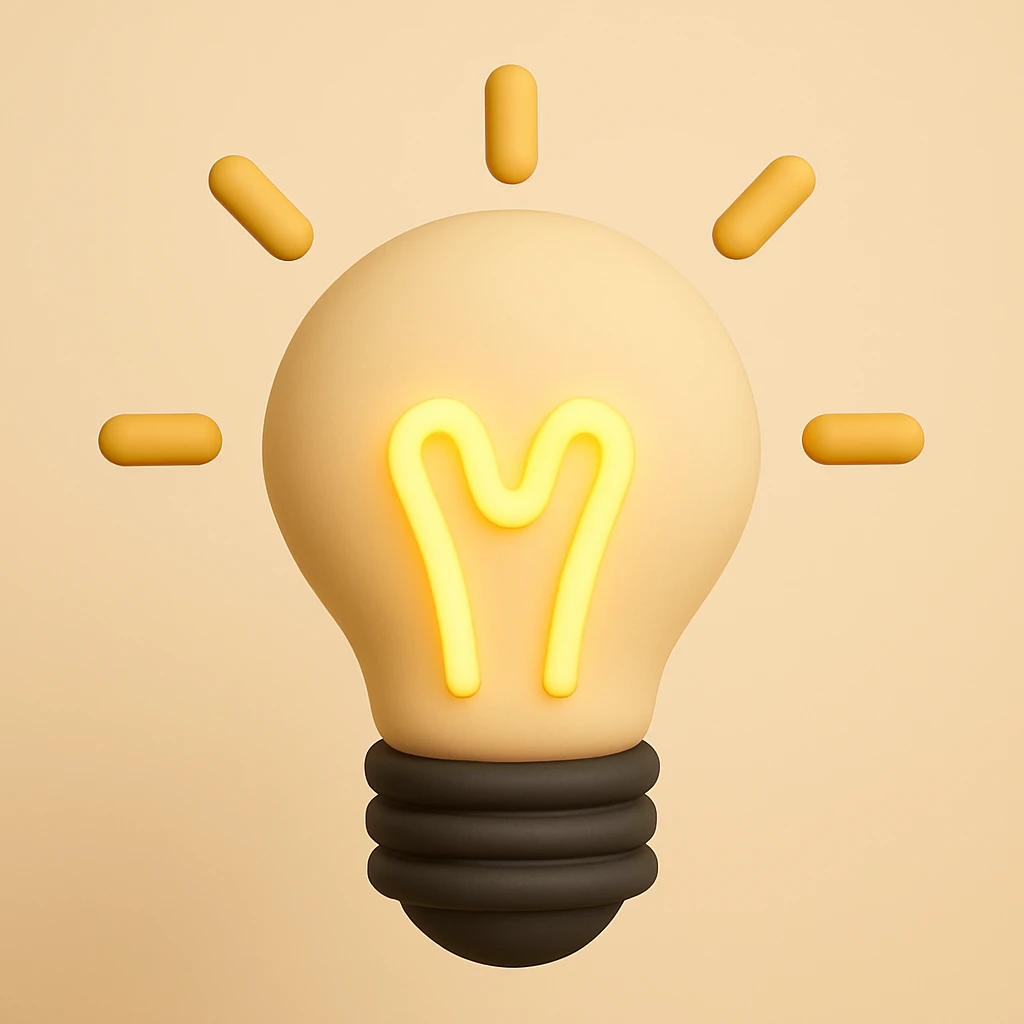 bulb emoji