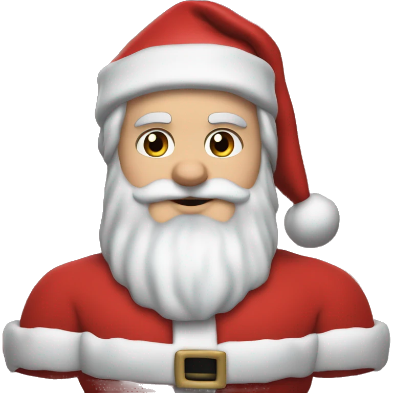 Henry Cavill as Santa Claus  emoji