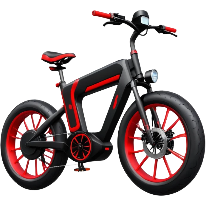 Chinese monster electric bicycle, powerful large e-bike with aggressive styling emoji