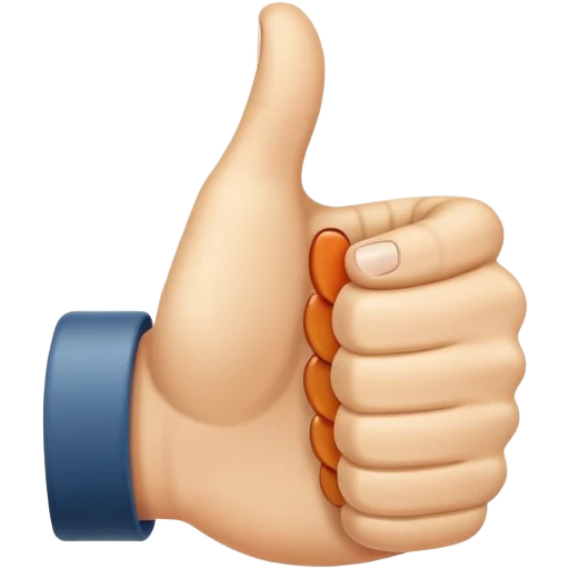 thumbs up emoji