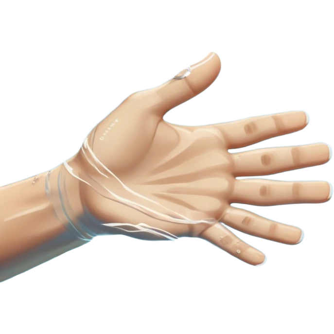 An icon showing a close-up of a swimmer’s hands cutting through the water in a pool. The swimmer is partially submerged, with water ripples and a blurred background, emphasizing the fluid motion and focus. Transparent background highlights the grace and speed of swimming emoji