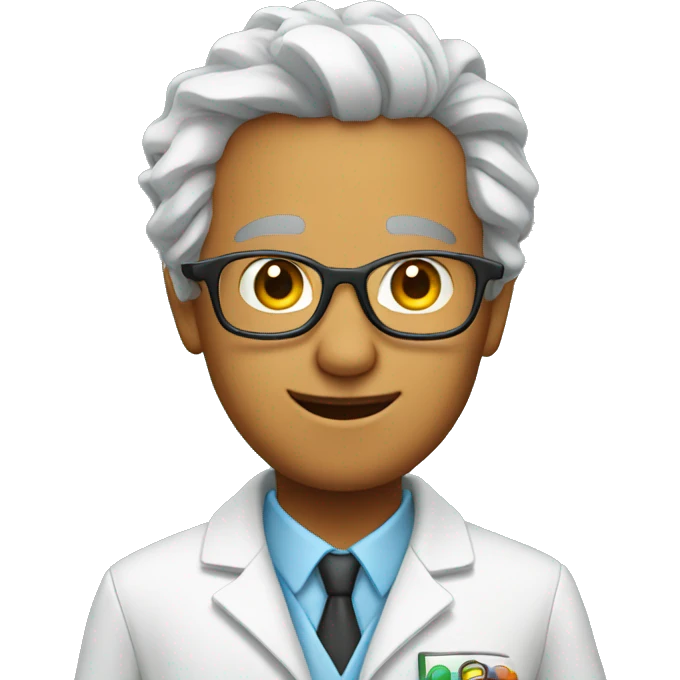 Science man  emoji