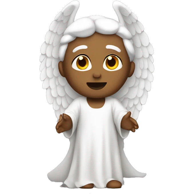 angel speaking emoji