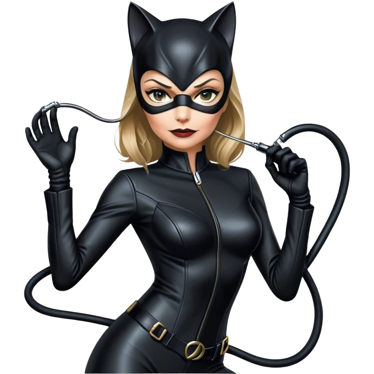 Michelle Pfeiffer version of Catwoman from Batman Returns emoji
