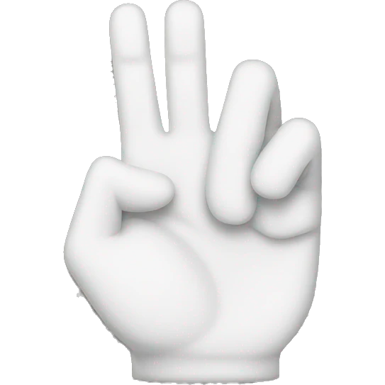 japanese hand sign with white shirt emoji