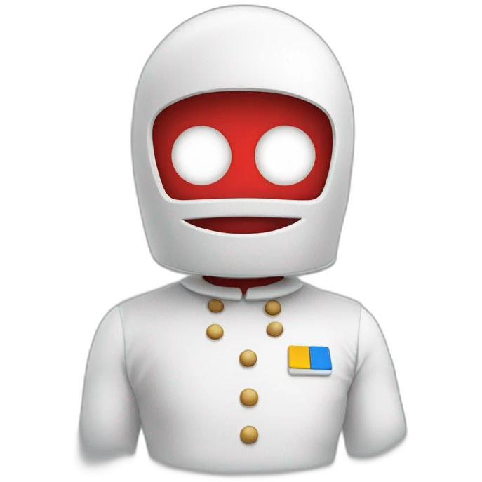 bonhomme qui mets ses deux bras devant sa tête emoji