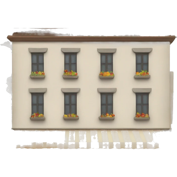 A cafe building  emoji
