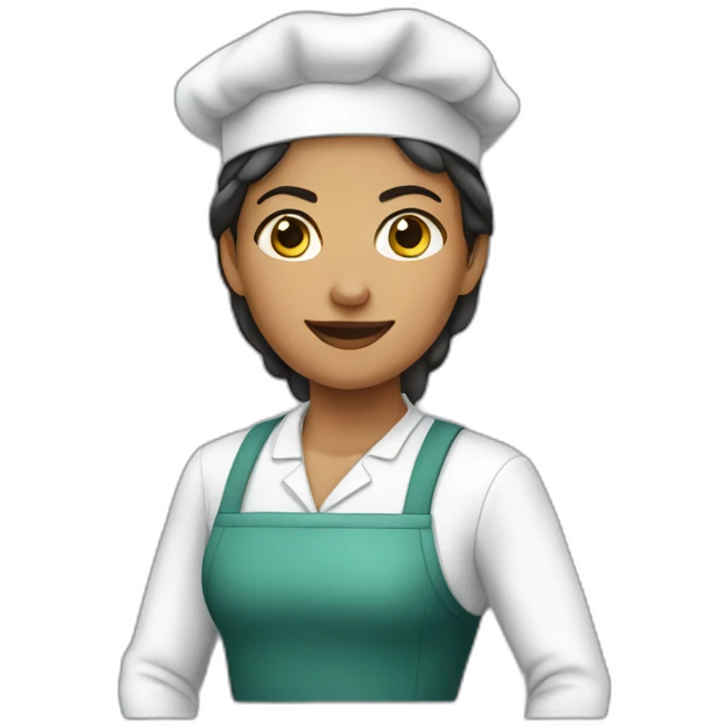 Serveuse emoji