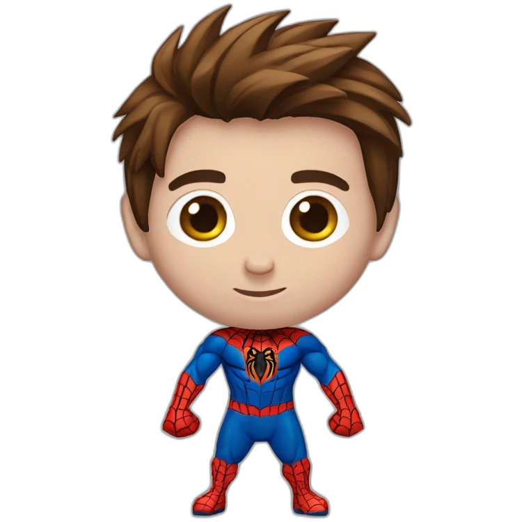 Messi en spiderman emoji