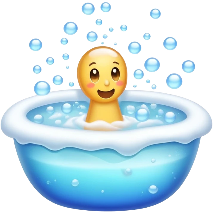 Bubble bath  emoji