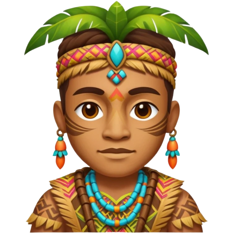 Mavi ünlü tiki emoji