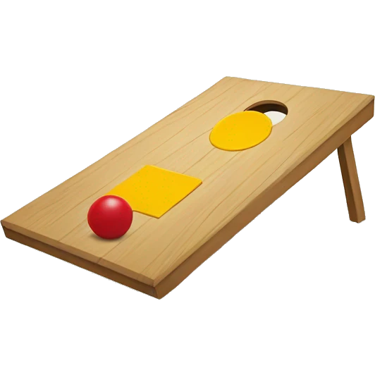Cornhole playing  emoji