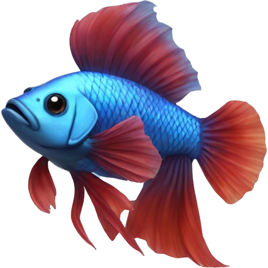 Beta fish emoji