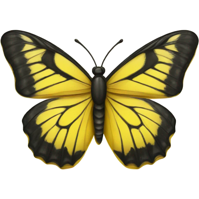yellow butterfly emoji