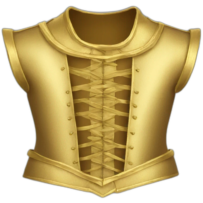 golden bodice emoji