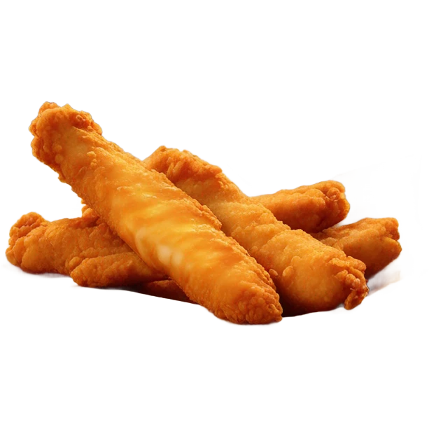 raising cane's chicken finger dipped into sauce emoji