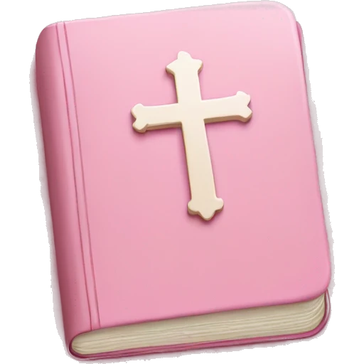 baby pink bible emoji
