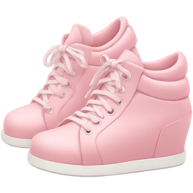 pastel pink shoes  emoji