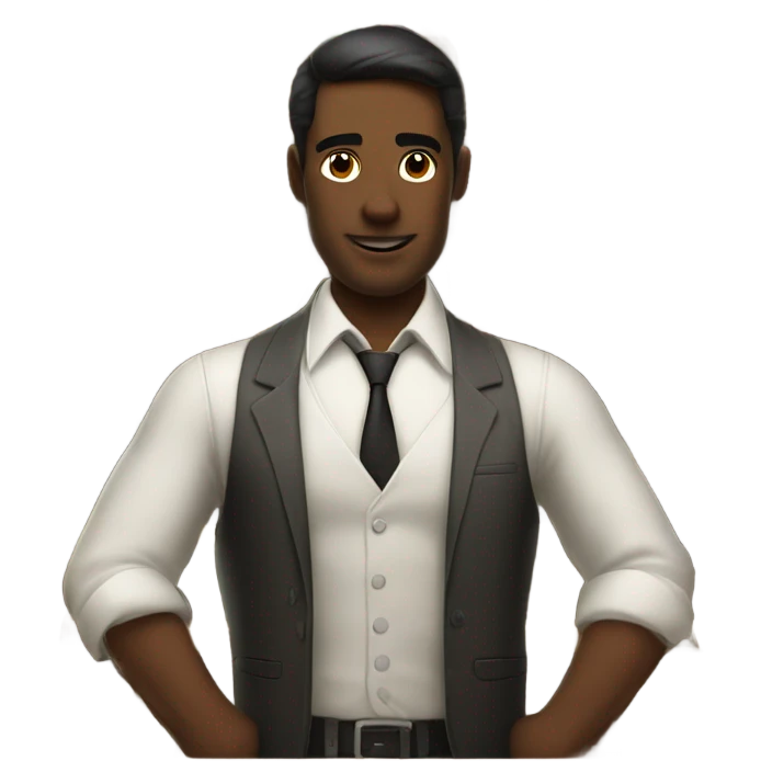 Bar-man emoji